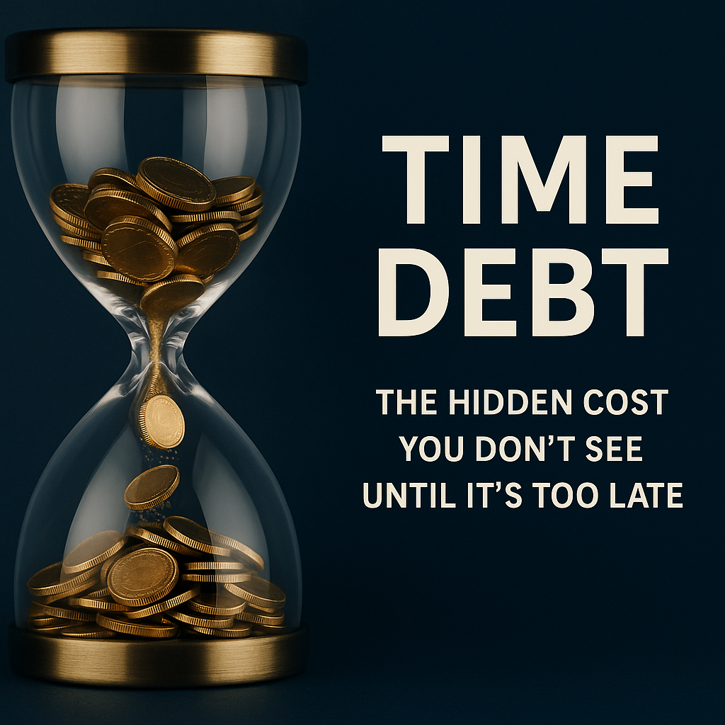 Time Debt — The Hidden Cost You Don’t See Until It’s Too Late